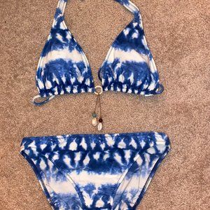 Ralph Lauren - Bikini - Blue & White Tie Dye